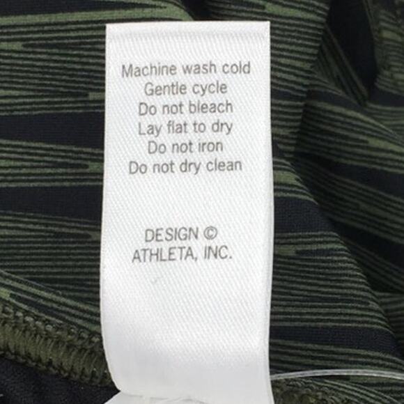 NWT Athleta Ariel Cut Out Bottom - Spire Green - Large - Picture 7 of 8